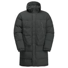 Jack Wolfskin 1207551-6502 Siyah Dellbrueck Long Jkt Unisex Outdoor Montu