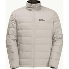 Jack Wolfskin 1207681-A0029 Ather Down Jkt M Seal Bej Outdoor Erkek Ceket