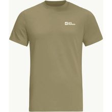 Jack Wolfskin 1808382TR-4511 Essentıal T M Yeşil Erkek T-shirt