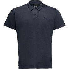 Jack Wolfskin 1809731-1010 Pikeh Polo M Mavi Erkek T-shirt