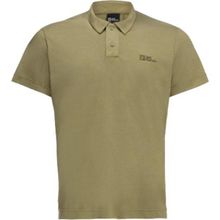 Jack Wolfskin 1809731-4511 Pikeh Polo M Haki Erkek T-shirt
