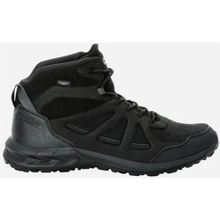 Jack Wolfskin 4051261-6000 Woodland 2 Texapore Mid M Siyah Erkek Outdoor Bot