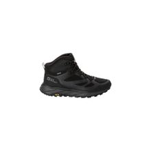 Jack Wolfskin 4051521-6000 Terraventure Texapore Mid Siyah Erkek Bot