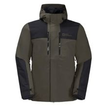 Jack Wolfskin Jasper 3İN1 Cold Coffee Erkek Su Geçirmez Outdoor Mont