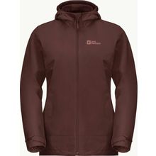 Jack Wolfskin MOONRISE 3IN1 JKT W Mor Kadın Mont