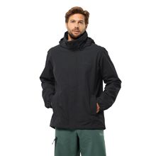 Jack Wolfskin Stormy Point 2L Siyah Erkek Outdoor Ceket