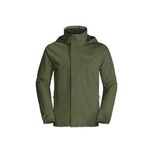 Jack Wolfskin Stormy Point 2L Yeşil Erkek Outdoor Ceket