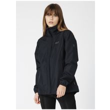 Jack Wolfskin Stormy Point W Siyah Kadın Spor Ceket