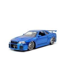 Jada 253203045 Hızlı Ve Öfkeli Fast & Furious Metal Diecast 1:24 2002 Nissan Skyline Araba