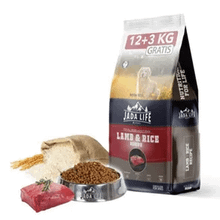 Jada Life 12+3 KG Kuzu Etli ve Pirinçli Yetişkin Köpek Maması