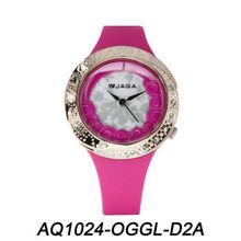 Jaga AQ1024-OGGL-D2A Pembe Kadın Kol Saati