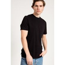 JAHR MARC Önü Cepli Basic Siyah Erkek T-shirt