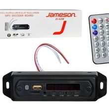 Jameson JS-4USB Çevirici Bord 12v Bt/Usb/Sd/Fm/Aux Konuşmalı Oto Teyp