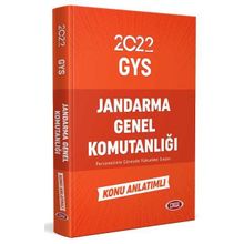Jandarma Genel Komutanlığı Personeli Gys Konu Anlatımlı 2022 - Data Yayınları