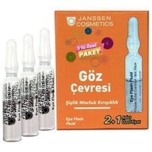 Janssen Cosmetics 3'lü Göz Çevresi Kırışıklık Karşıtı Ampul