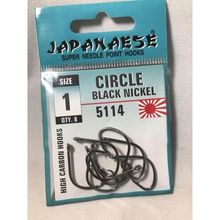 Japanese 5114 Circle Black Nikel İğne
