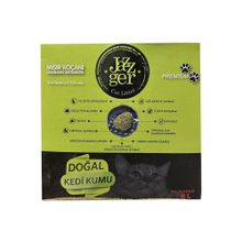 Jazzger Mısır Koçanı Topaklanan 8 lt Organik Kedi Kumu