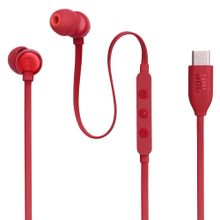 JBL Tune 310C Kırmızı Type-C Kablolu Kulakiçi Kulaklık