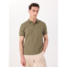 Jeep J4SM-TST7234 Haki Polo Yaka Basic Polo Erkek T-shirt