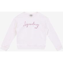 Jeep J4WG-SWT7562 Baskılı Ekru Kız Çocuk Sweatshirt