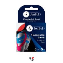 Jenbol 5 cm 5 mt Kırmızı Kinesiyoloji Ağrı Bandı