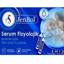 Jenbol 5 ml 20 Flakon Fizyolojik Serum