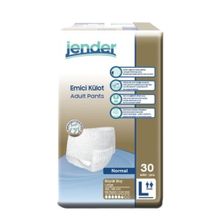 Jender Emici Külot Large 30 Adet Beyaz Yetişkin Hasta Bezi