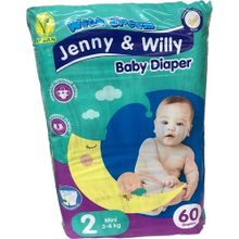 Jenny & Willy No:2 Mini 60 Adet Bebek Bezi