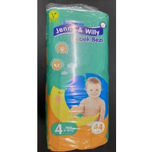 Jenny & Willy No:4 Maxi 44 Adet Bebek Bezi