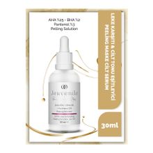 Jeuvenile 30 ml AHA %25 + BHA %2 + Panthenol %3 Leke Karşıtı & Cilt Tonu Eşitleyici Peeling Serum Maske