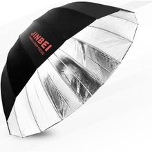 Jinbei Deep Focus 105 cm Siyah & Gümüş Şemsiye
