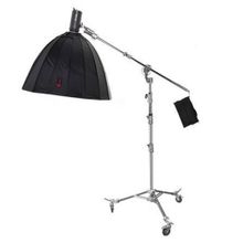Jinbei M-6 2 in 1 Profesyonel Fonksiyonel Krom Işık Standı