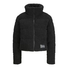 JJXX Jxısa Teddy Puffer Jacket Otw Siyah Kadın Mont