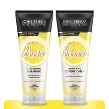 John Frieda 2x250 ml Go Blonder Sarı Saçlara Özel Güneş Işıltısı Veren Saç Bakım Kremi