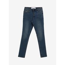 John Richmond UMA23129JE Lacivert Normal Bel Normal Paça Slim Fit Denim Erkek Pantolon