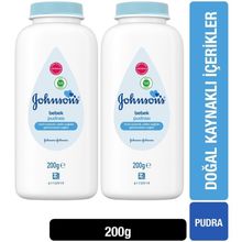 Johnson's Baby 200 gr 2'li Bebek Pudrası
