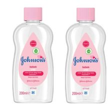 Johnson's Baby 2x200 ml Normal Bebek Yağı