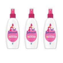 Johnson's Baby Işıldayan Parlaklık Serisi 3x200 ml Kolay Tarama Spreyi