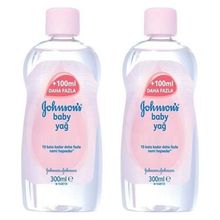 Johnson's Baby Nemlendirici 2x300 ml Bebek Yağı