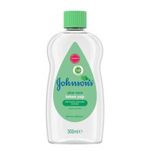 Johnson's Baby Oil Aloe Vera 300 ml Yeşil Nemlendirici Bebek Yağı