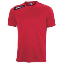 Joma 1239.98.63 Vıctory S/S T-Shırt Red Black Erkek Formalar - L