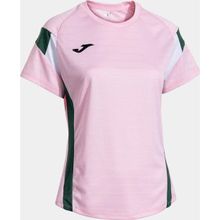 Joma 902518.554 Montreal Kadın Sıfır Yaka Pembe Spor Tişört