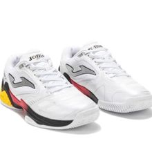Joma Set Men 2402 TSETW2402C Beyaz - Kırmızı Erkek Tenis Ayakkabısı