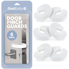 Jool Baby Products Kapı Tutamağı Koruyucuları (6'lı Paket) Bebek Koruma Kapıları Ekstra Yumuşak Köpük, Şık Tasarım, Çocuk Güvenliği, Bebek Güvenliği, Parmak Koruyucuları -