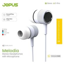 Jopus JO-K56 Melodia Universal 3,5 Mikrofonlu Kulaklık Çok Renkli - Beyaz