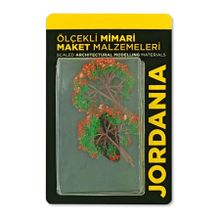 Jordania JE03P-W8070B Narçiçeği Ağaç 1:100 Ölek 8 cm 2 Adet Maket