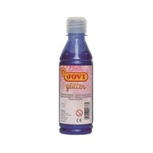 Jovi 250ml Mavi Simli Sıvı Guaj Boya