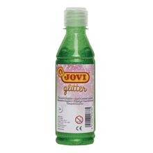 Jovi 250ml Yeşil Simli Sıvı Guaj Boya