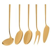 Jumbo 1001 5 Parça Titanyum Gold Servis Seti