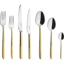 Jumbo 9401 84 Parça 12 Kişilik Gold Deri Sandıklı Çatal Kaşık Bıçak Seti